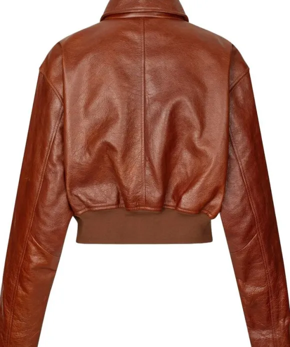 Marilyn Leather bomber
