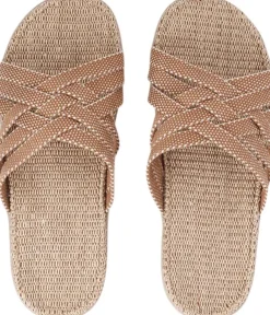 Matara - Triple cross sandal w/ jute sole
