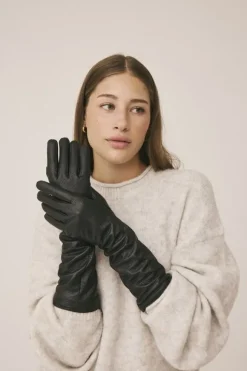 Maya 3 Lange læder hansker - 100% læder LWG