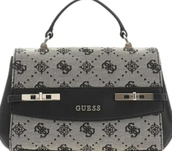 MELINDA LOGO TOP HANDLE FLAP
