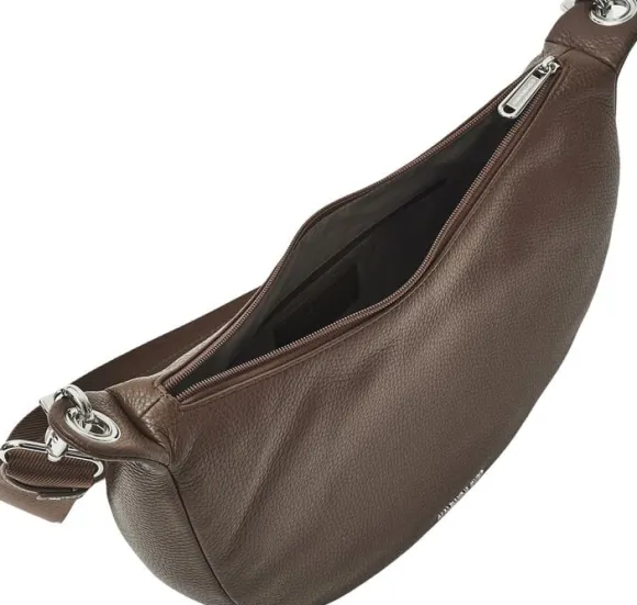 MELLOW LEATHER HOBO / MILK CHOCOLATE