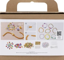 Mini DIY Mix Smykker, Farverige armbånd