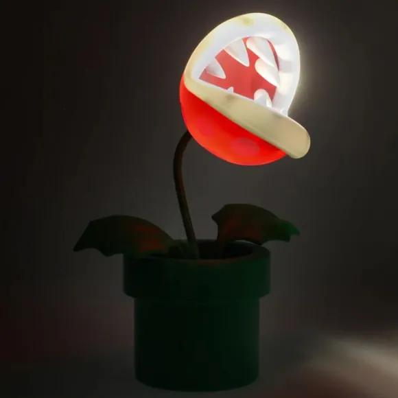 Mini Piranha Plant Posable Lampe