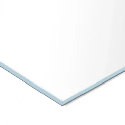 Mirror - Sky Blue Wood