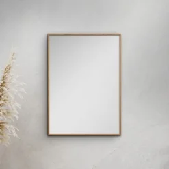 Mirror - Sky Blue Wood