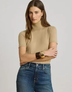 MODAL SILK NYLON-SWEATER-PULLOVER