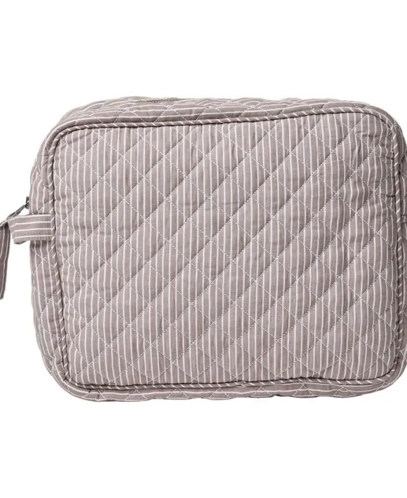 Moira 2 toilettaske Fossil Stripe Large