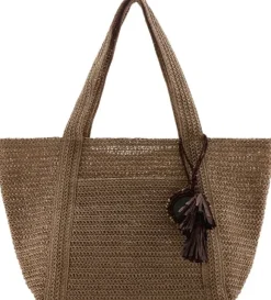 Natural fibre tote bag
