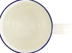 Nippon Blue Mug 8.5x10. 2cm 380ml Lines