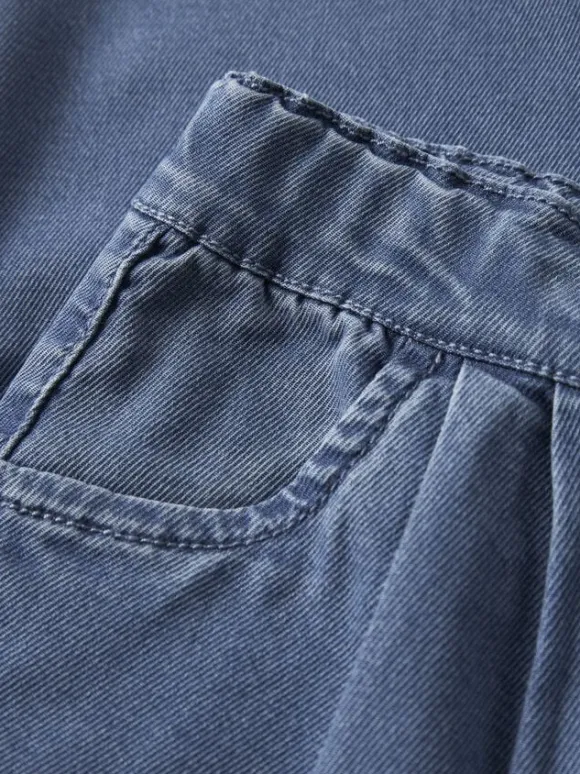 NMFBELLA WIDE PULL UP JEANS 2533-YB