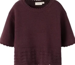 NMFLOLA SS KNIT TOP LIL