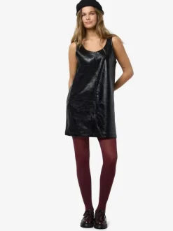 NMKANE PINAFORE VINYL DRESS
