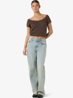 NMQUINN S/S KNIT TOP FWD