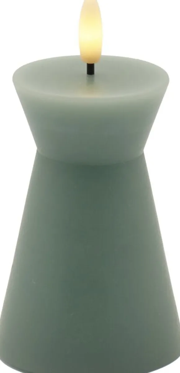 Nordisk Skulptur, Sille Kegle Ø6,7x10 cm, Sandy Green