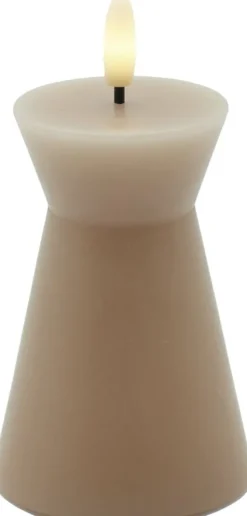 Nordisk Skulptur, Sille Kegle Ø6,7x10 cm, Light Caramel