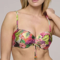 Norma Jeanne bikinitop med vattering uden stropper