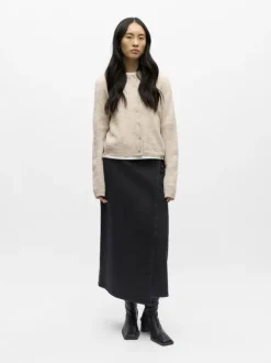OBJAGATE L/S RE KNIT CARDIGAN NOOS