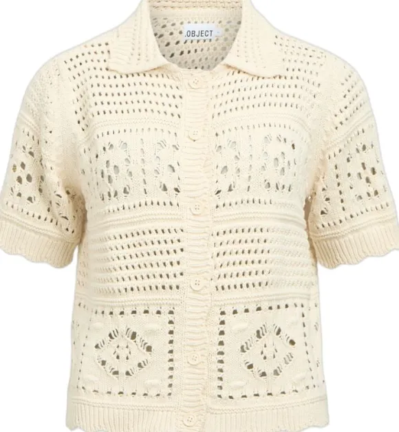 OBJBINDI S/S RE SHORT CARDIGAN 145