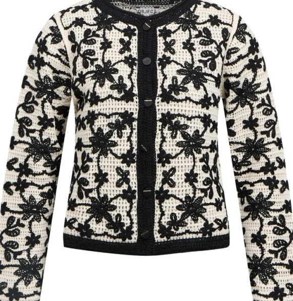 OBJCARI L/S RE CARDIGAN 143