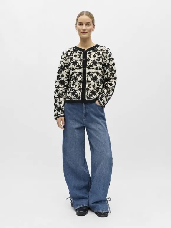 OBJCARI L/S RE CARDIGAN 143