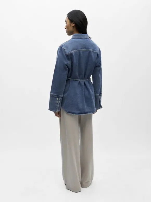 OBJCARO L/S LO DENIM SHIRT 144