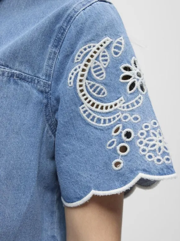 OBJIDDA DENIM SHIRT 144