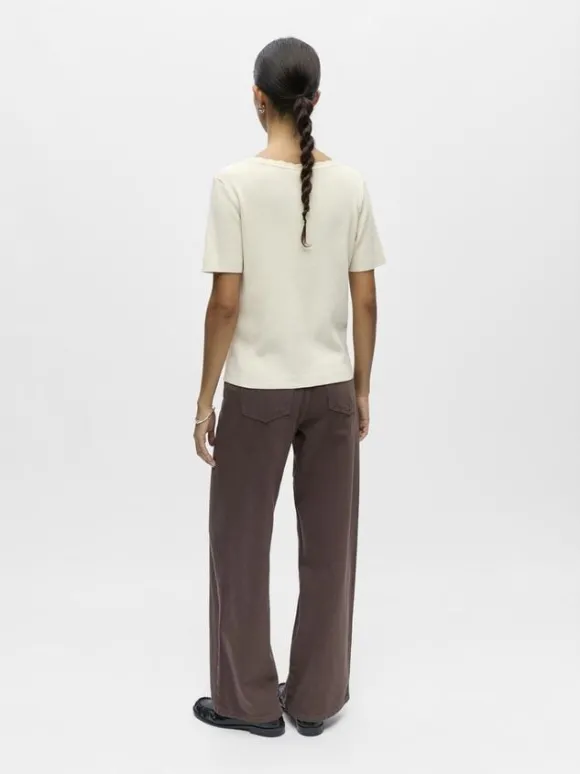 OBJKELLY S/S RE V-NECK CARDIGAN NOO