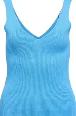 OBJKUNI THESS S/L SINGLET KNIT TOP