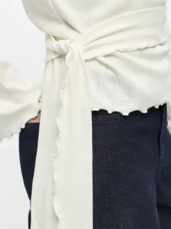 OBJLESLY L/S REG. WRAP TOP E TNE 26
