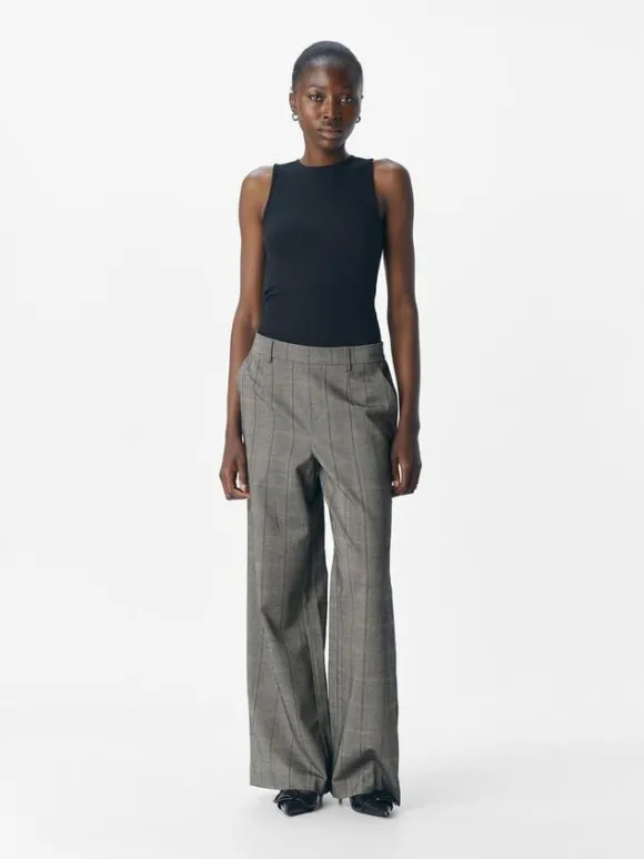 OBJLISA WIDE PANT AOP NOOS