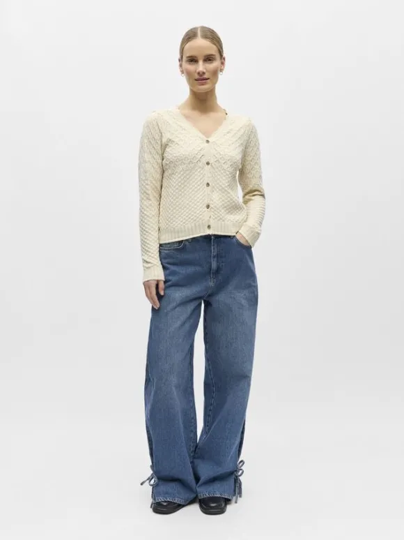 OBJNOA L/S V-NECK KNIT CARDIGAN NOO