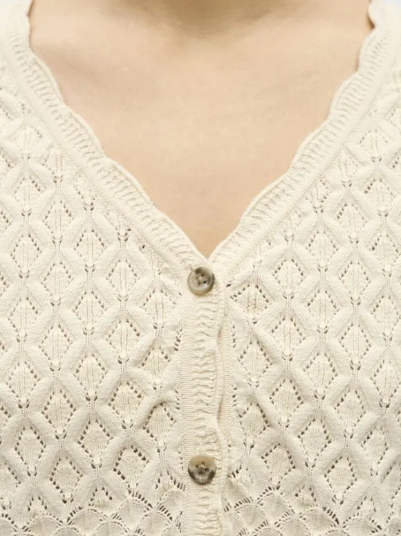OBJNOA L/S V-NECK KNIT CARDIGAN NOO