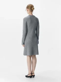 OBJVIOLA LS RE KNIT DRESS DIV