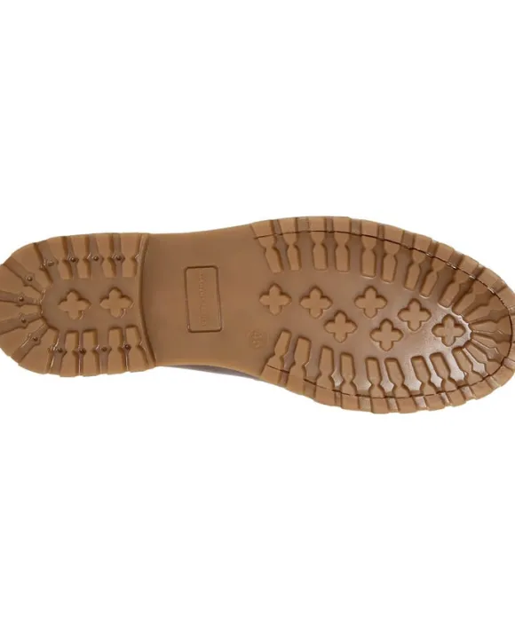 Ollie Moc Toe - Brown Leather