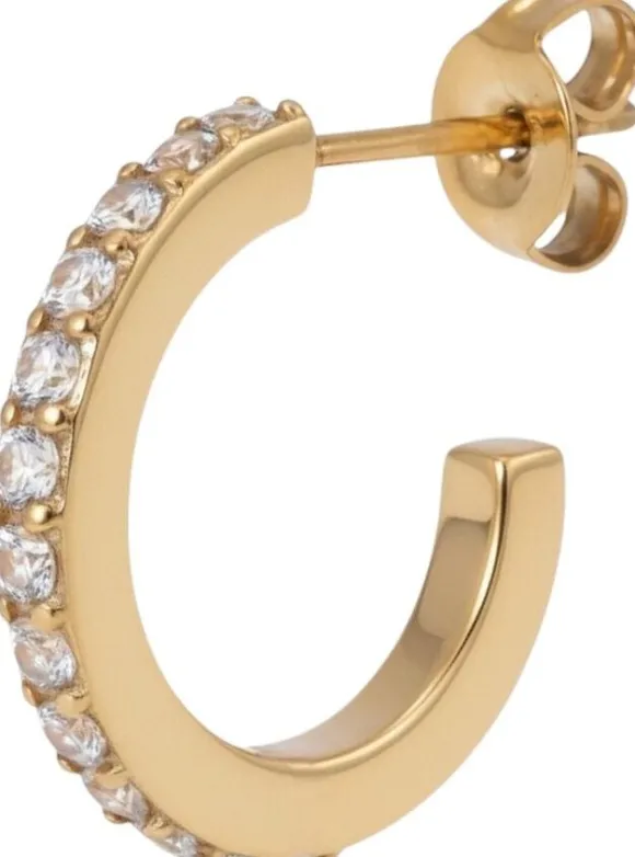 Olympia Hoop with Stones 10