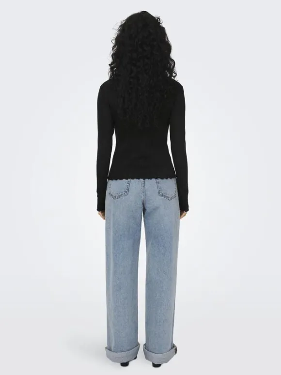 ONLCARLOTTA L/S TOP NOOS JRS