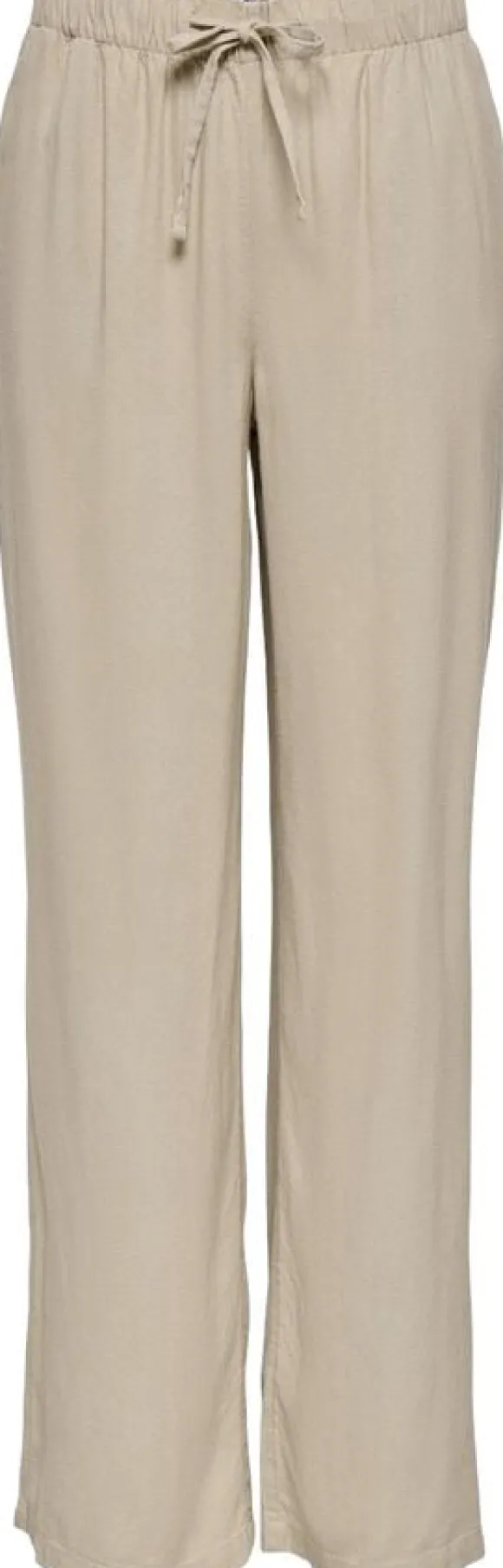 ONLGOA MW LINEN BL PULL-UP PANT CC
