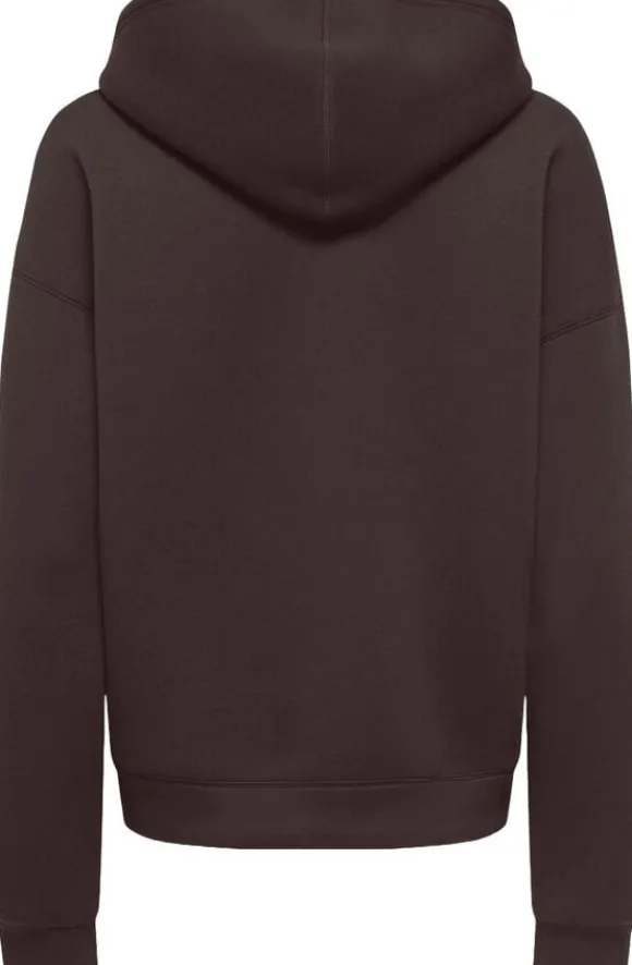 ONLNAOMI L/S TWO-WAY ZIP HOODIE CS