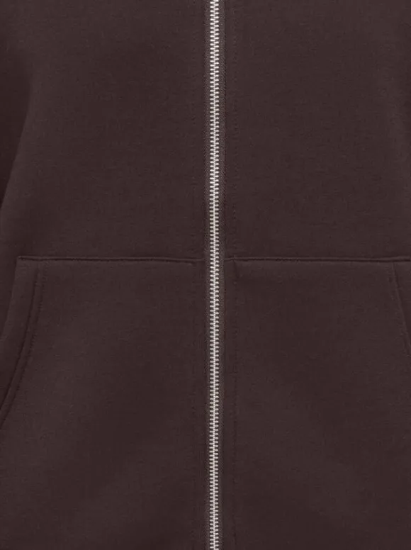 ONLNAOMI L/S TWO-WAY ZIP HOODIE CS