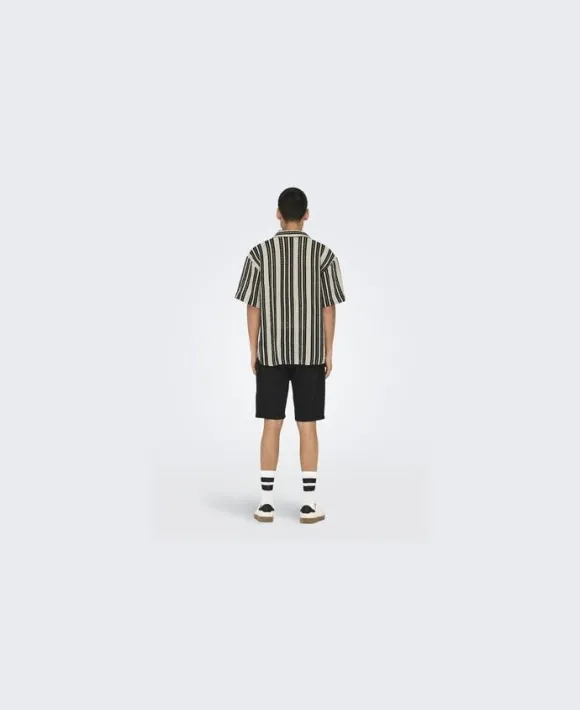 ONSDANI CROCHET SS SHIRT