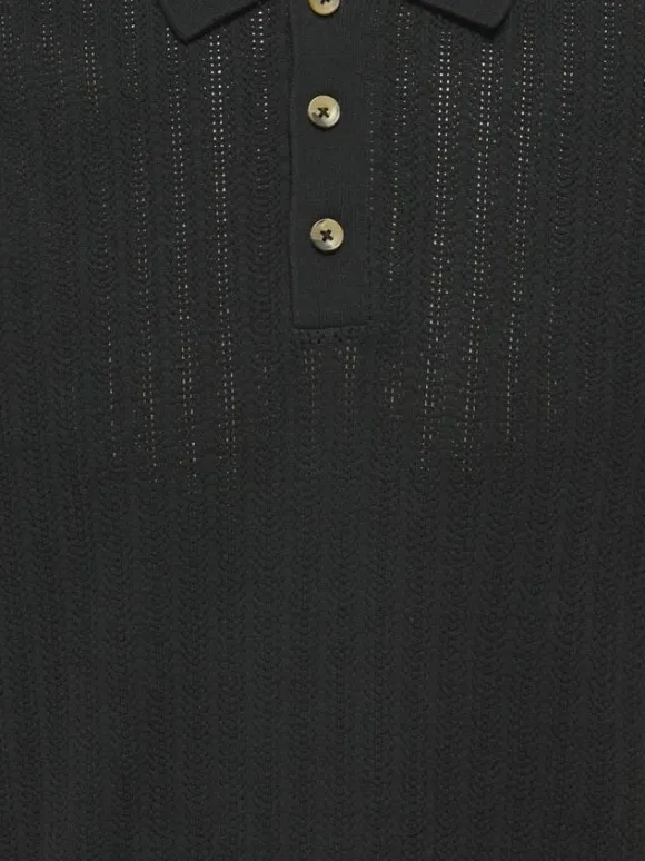 ONSMOON REG 12 SS POLO KNIT NOOS
