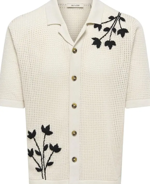 ONSTEGAN LIFE RLX SS SHIRT KNIT