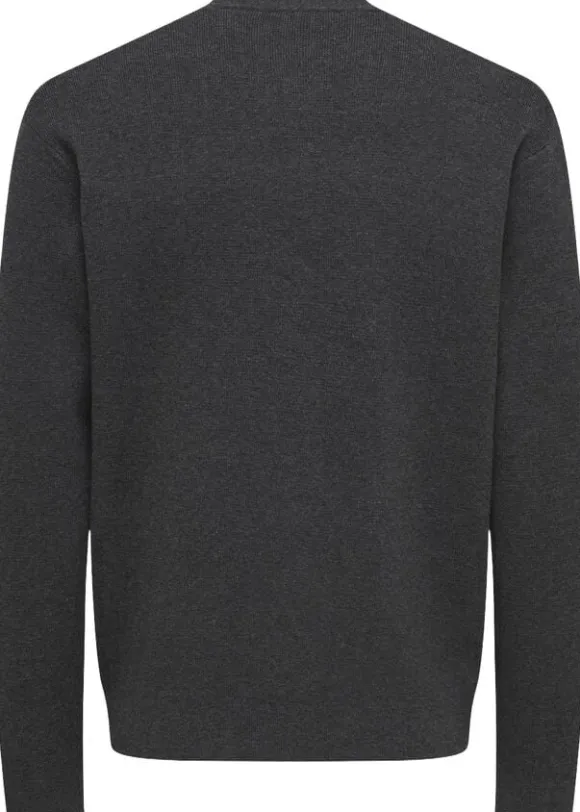 ONSTING LIFE REG LS CARDIGAN KNIT N