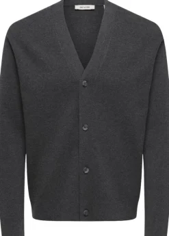 ONSTING LIFE REG LS CARDIGAN KNIT N