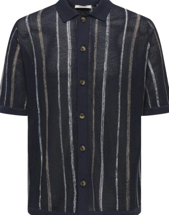 ONSTOBBY LIFE RLX SS SHIRT KNIT NO