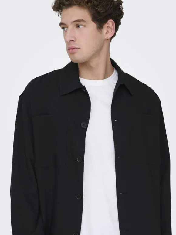 ONSWILL 0292 LOOSE OVERSHIRT