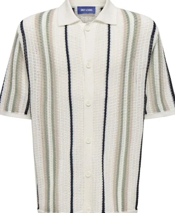 OSJLEON REG SS SHIRT KNT