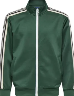 OSJRIBER LS ZIP STRIPE TRACK SWEAT