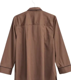 Outline Pyjama L/S Shirt-S/M-Milk C