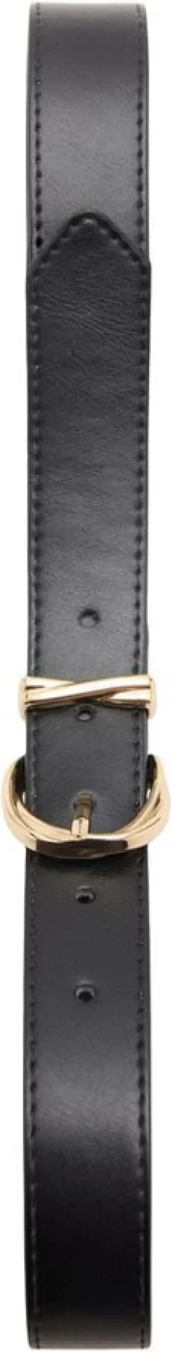 Oval buckle belt